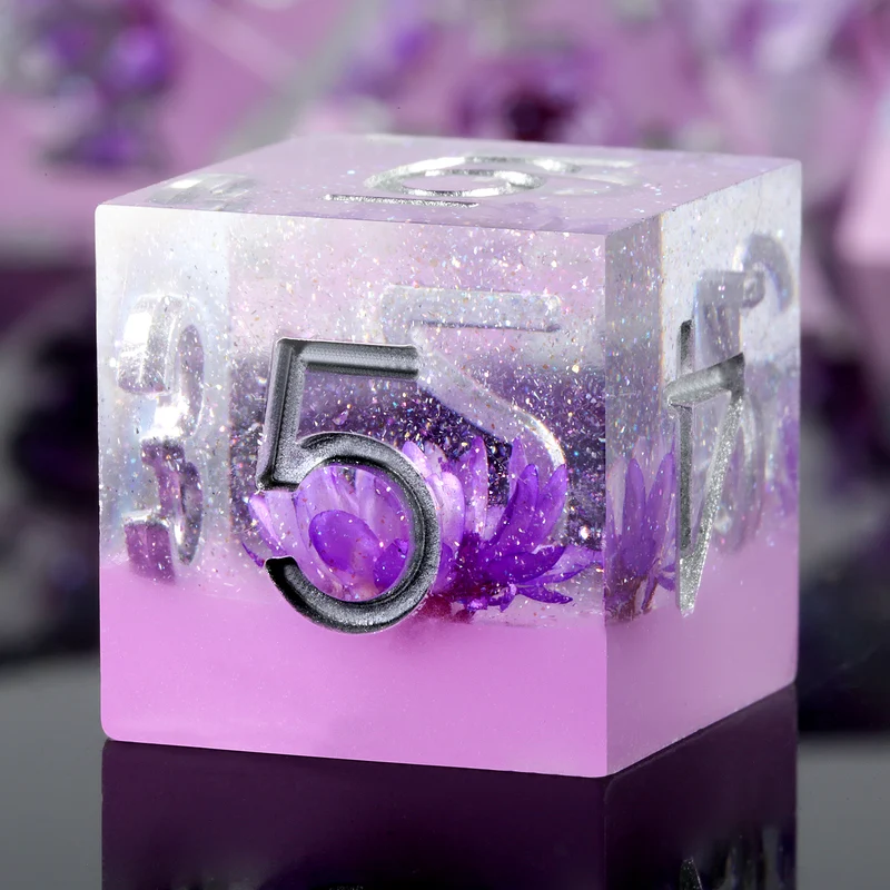 Eternal Spring Purple Glitter