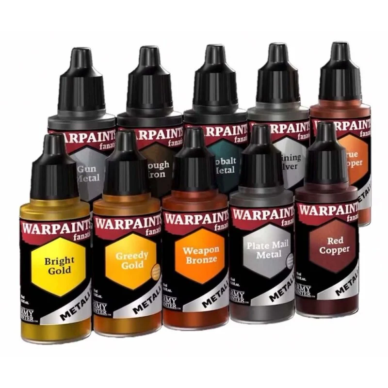 Warpaints Fanatic - Metallics Paint Set