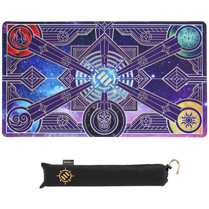 TCG Playmat mit gestickten Rändern (Stars)