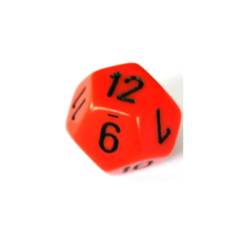 Chessex Opaque Orange W12