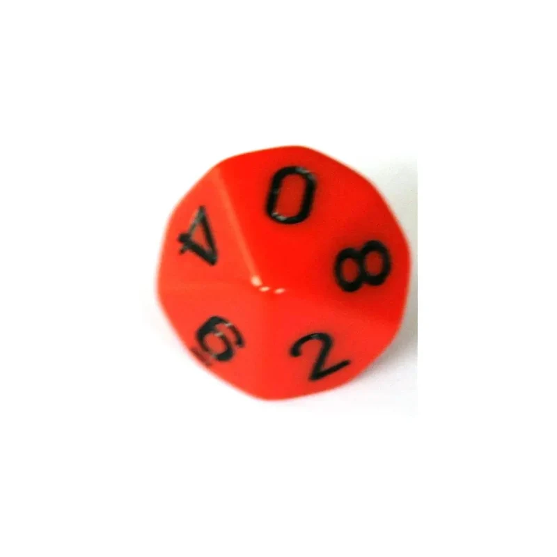 Chessex Opaque Orange W10