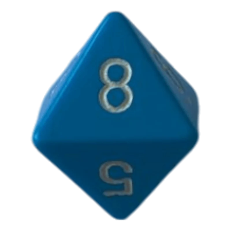 Chessex Opaque Light Blue W8
