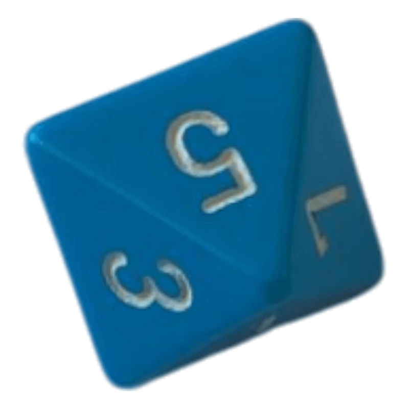 Chessex Opaque Light Blue W8