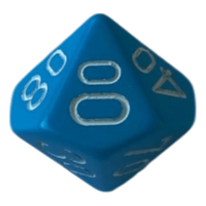 Chessex Opaque Light Blue W10-0