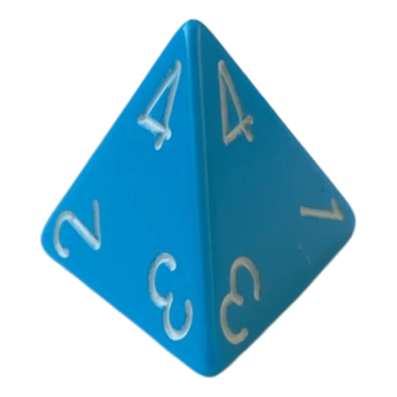 Chessex Opaque Light Blue W4