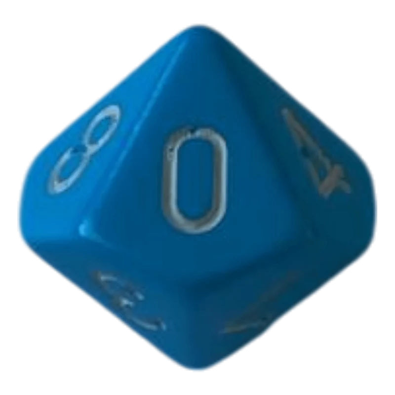 Chessex Opaque Light Blue W10