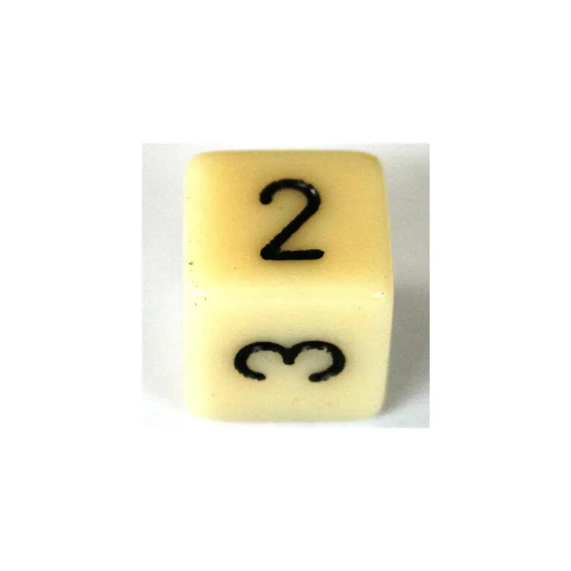 Chessex Opaque Ivory W6