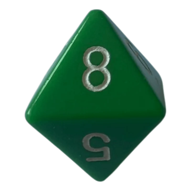 Chessex Opaque Green W8