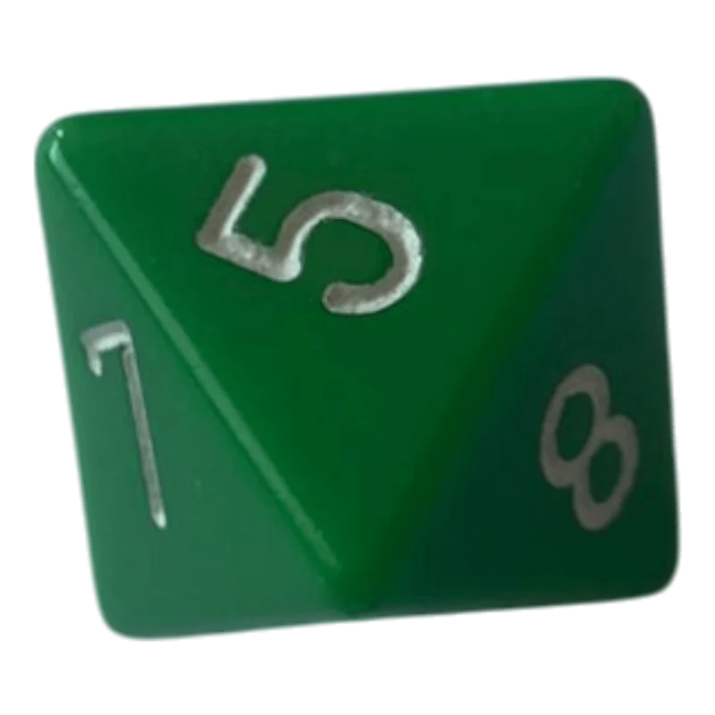 Chessex Opaque Green W8