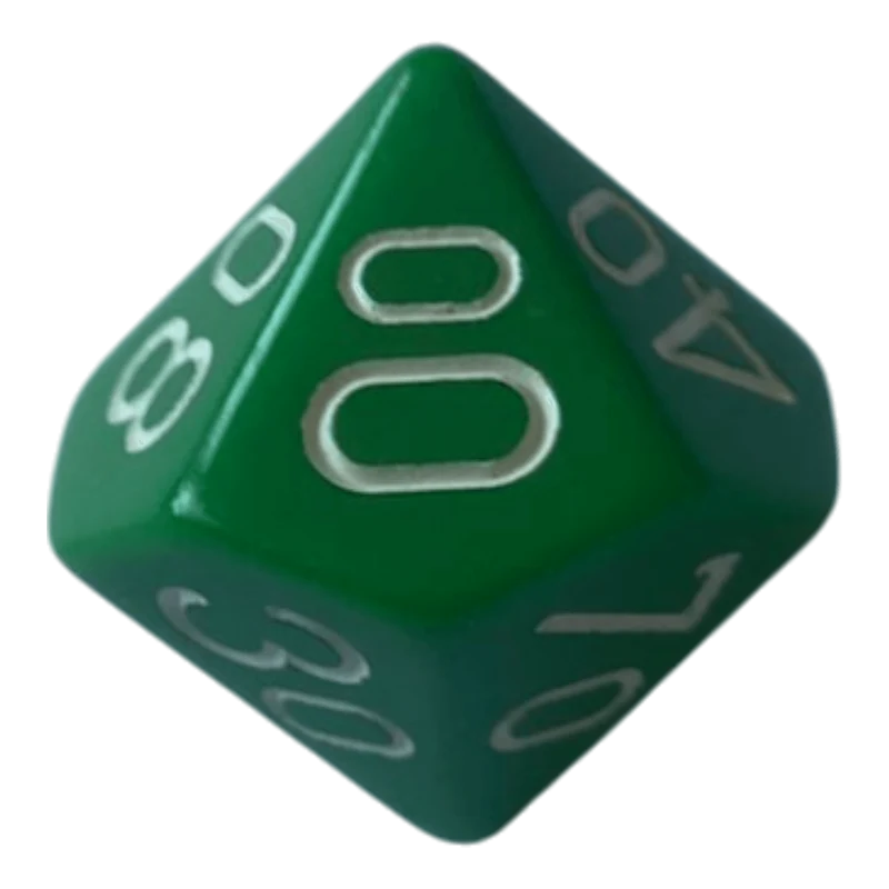Chessex Opaque Green W10-0