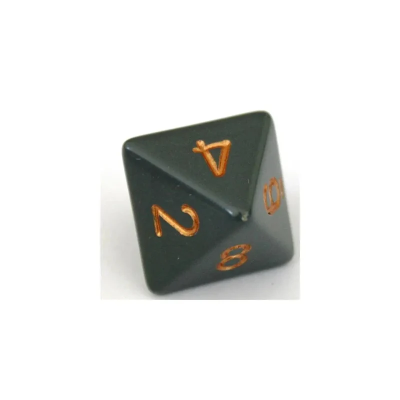 Chessex Opaque Dark Grey/Copper W8