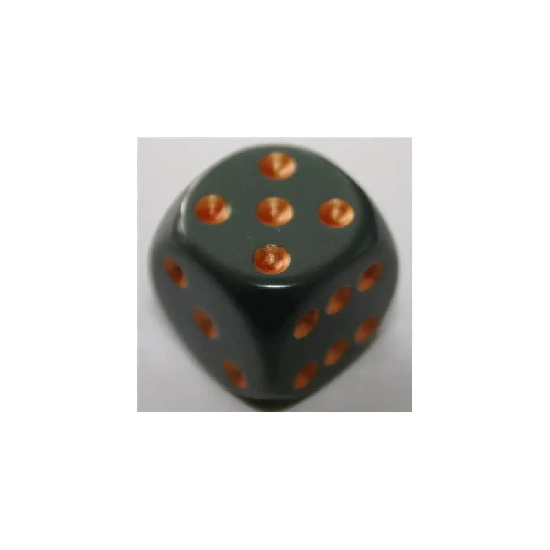 Chessex Opaque Dark Grey/Copper W6 16mm