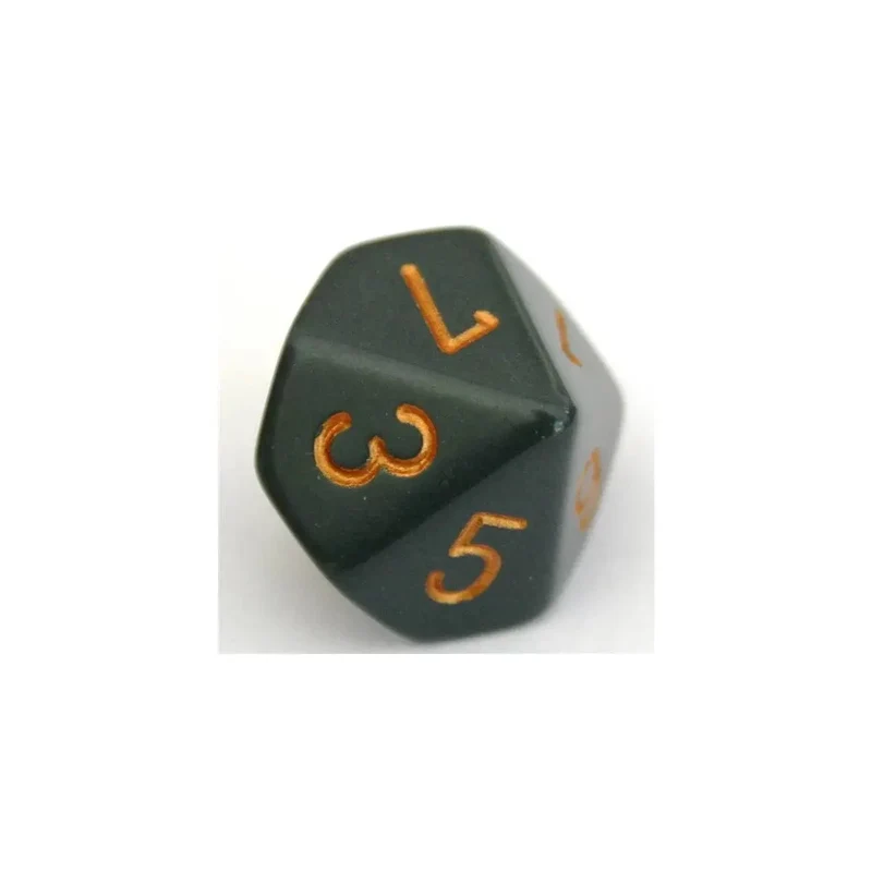 Chessex Opaque Dark Grey/Copper W10