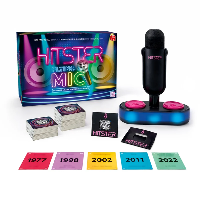 HitsterFlying Mic Musik- Partyspiel