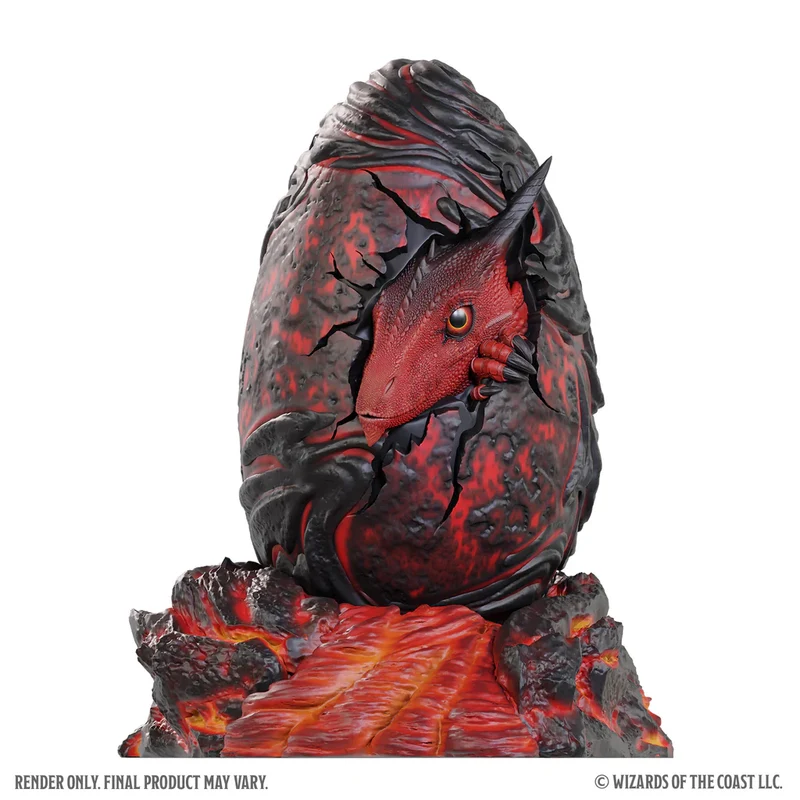 D&D Replicas of the Realms: Red Dragon Egg