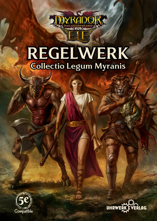 Myranor 5E - "Collectio Legum Myranis" Regelwerk (ELF)