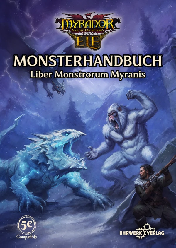Myranor 5E - "Liber Monstrorum Myranis“ Monsterhandbuch (ELF)