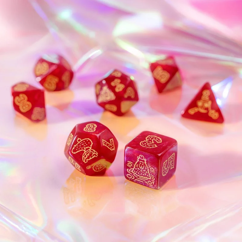 Capybara Dice Set