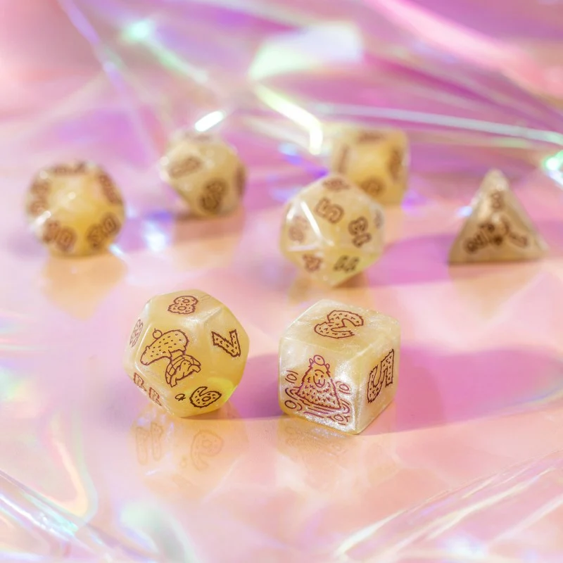 Capybara Dice Set