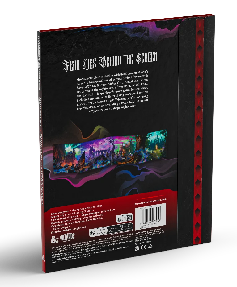 D&D Ravenloft: Horrors Within DM Screen - EN