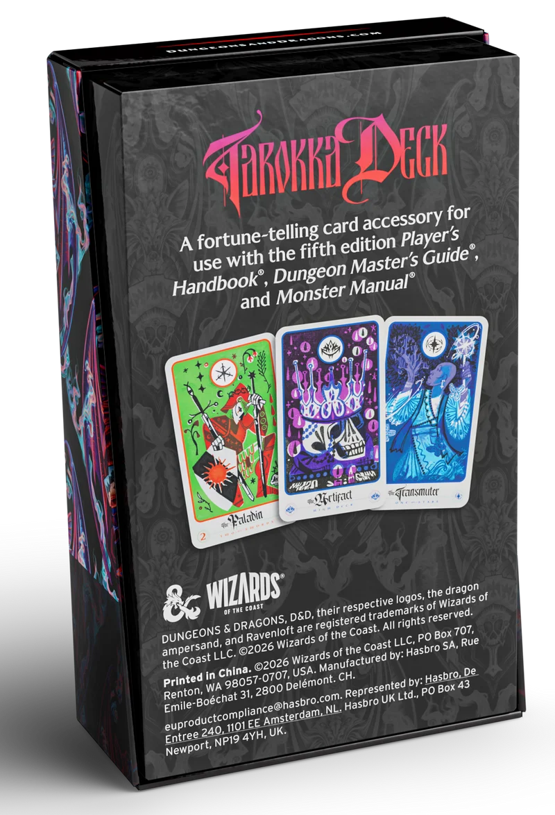 D&D Ravenloft: Horrors Within Tarokka Deck - EN