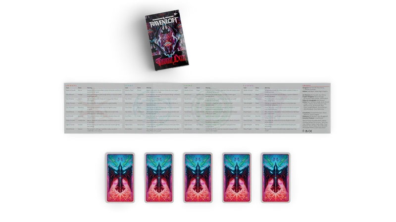 D&D Ravenloft: Horrors Within Tarokka Deck - EN