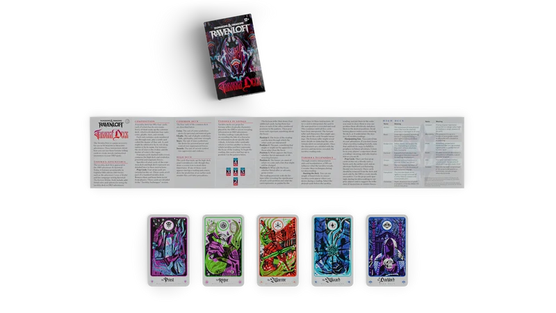 D&D Ravenloft: Horrors Within Tarokka Deck - EN