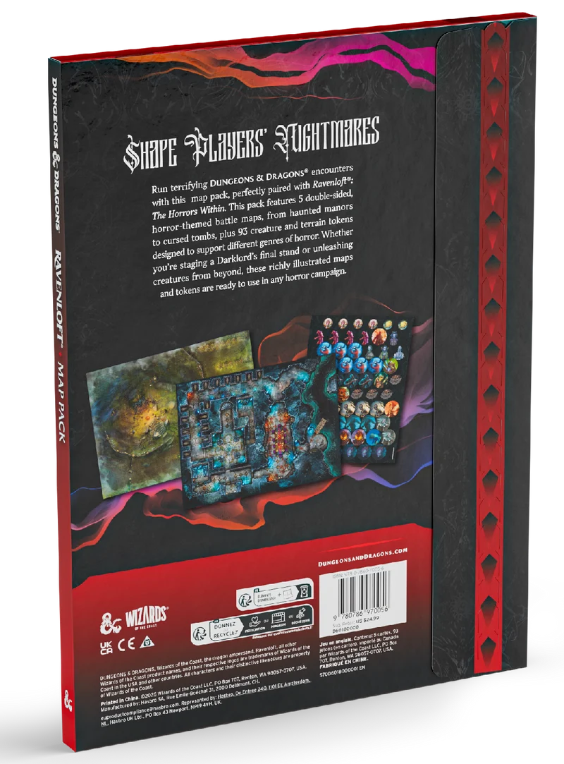 D&D - Ravenloft: The Horrors Within Map Pack - EN