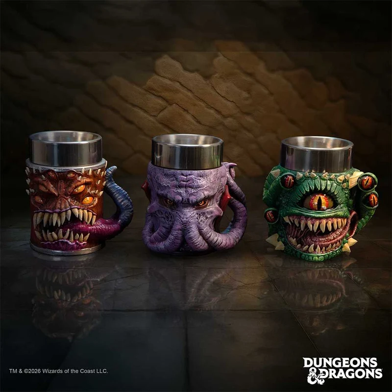 D&D - Mini Monster Krüge (8.8 cm)