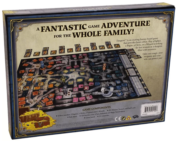 D&D - Dungeon! Brettspiel - EN