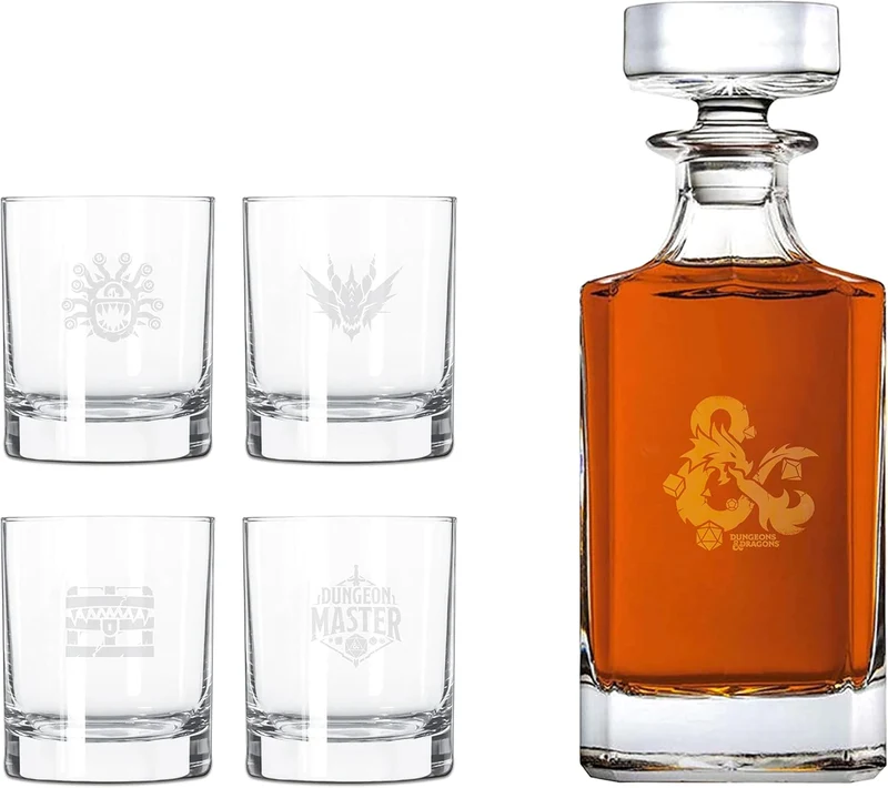 D&D - Whiskey Glas-Set