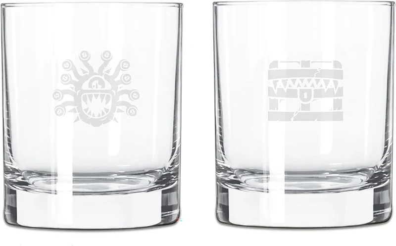D&D - Whiskey Glas-Set