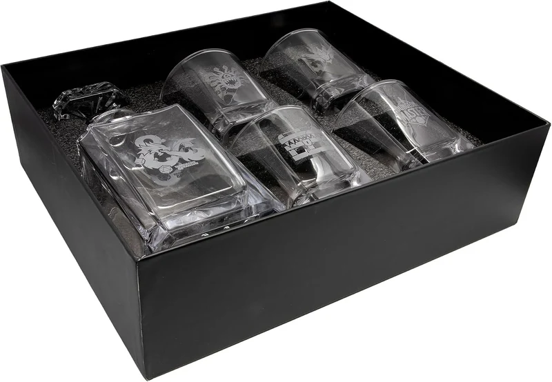 D&D - Whiskey Glas-Set