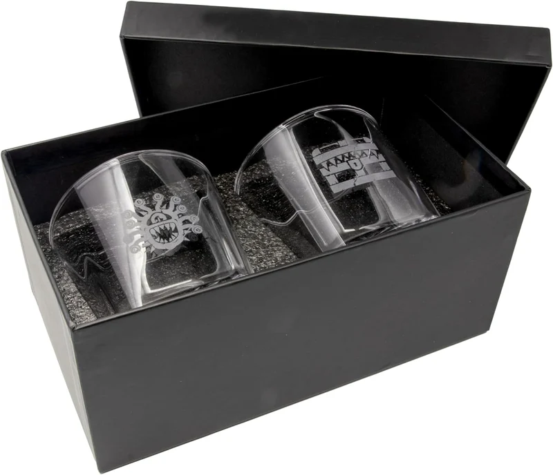D&D - Whiskey Glas-Set