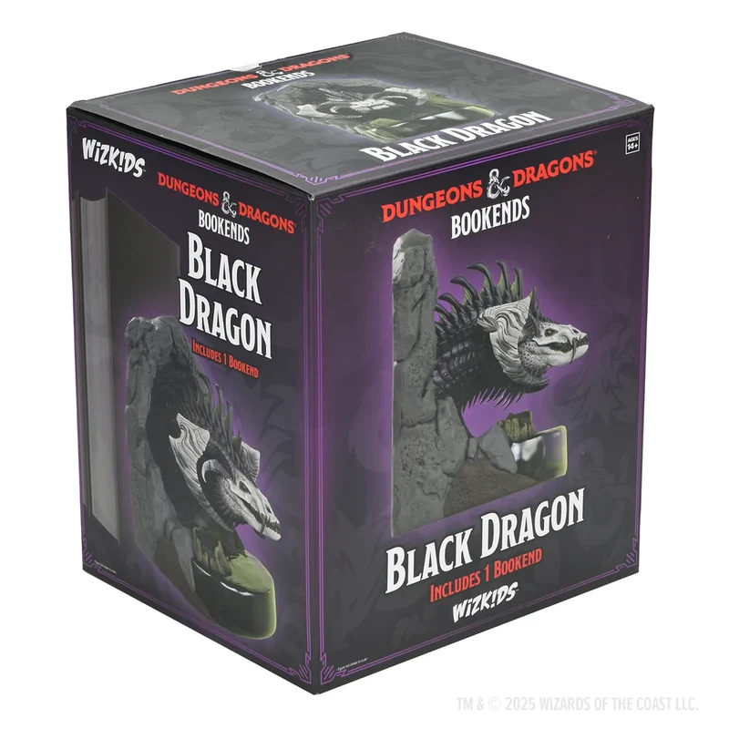 D&D Buchstütze: Black Dragon