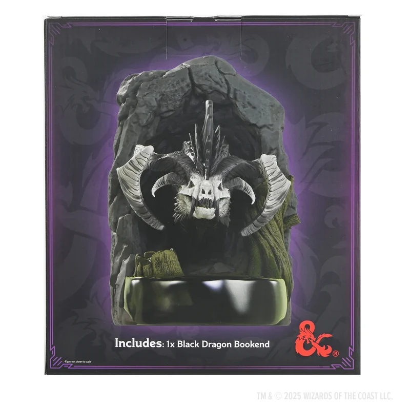 D&D Buchstütze: Black Dragon