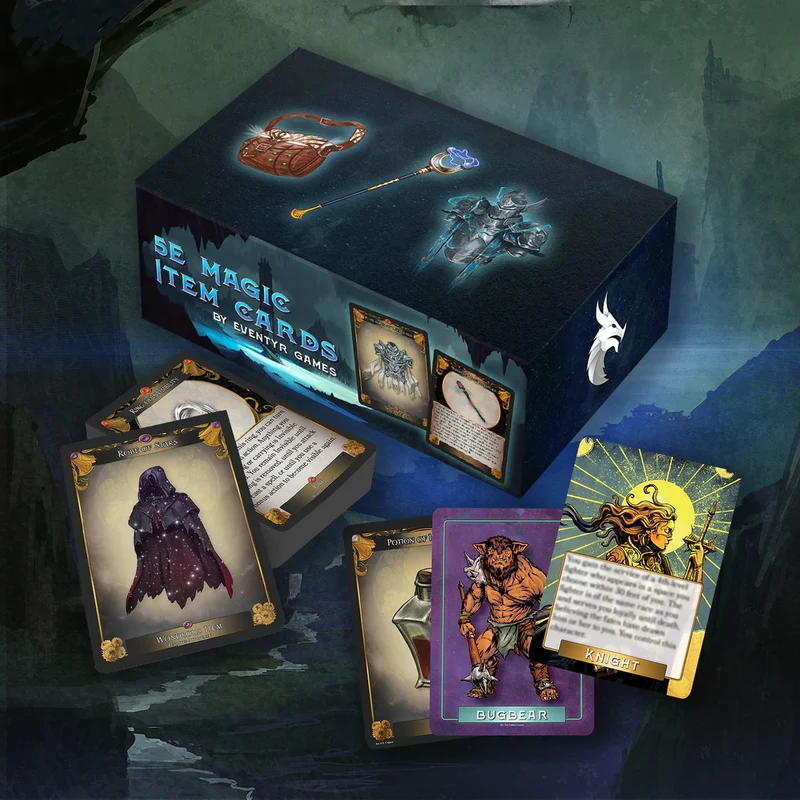 Magic Items Card Box 5E