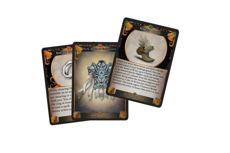 Magic Items Card Box 5E