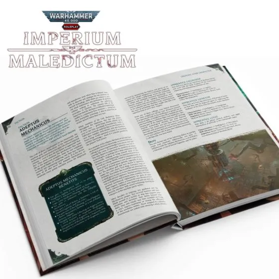 Warhammer 40K RPG - Imperium Maledictum - Core Rulebook