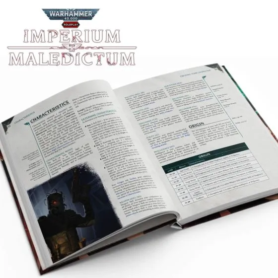 Warhammer 40K RPG - Imperium Maledictum - Core Rulebook