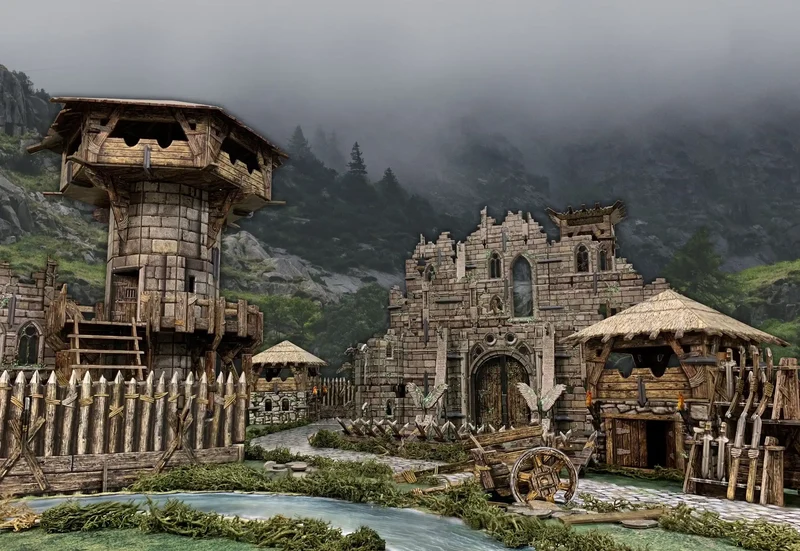 Fantasy Wargames Terrain + Expansions