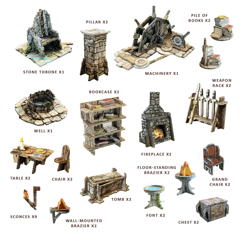 Fantasy Dungeon Terrain + Expansions