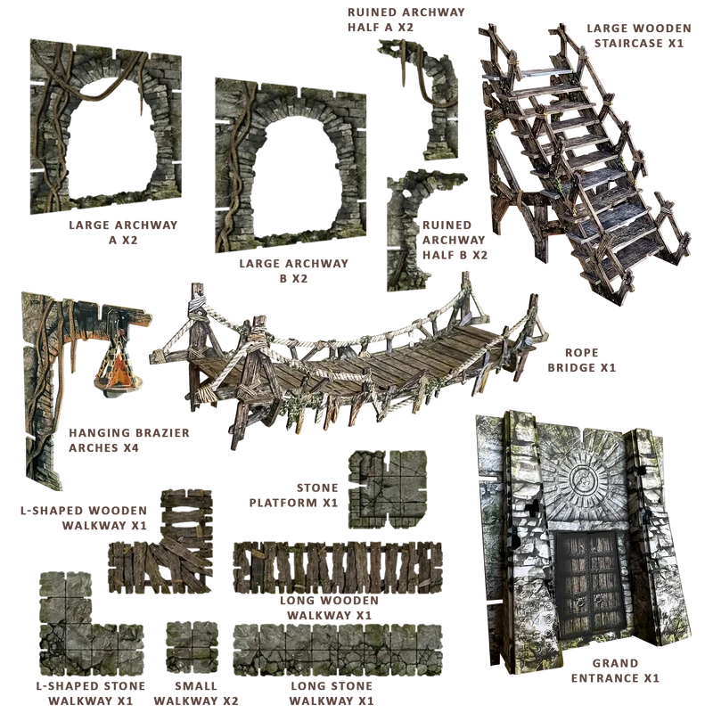 Fantasy Dungeon Terrain + Expansions