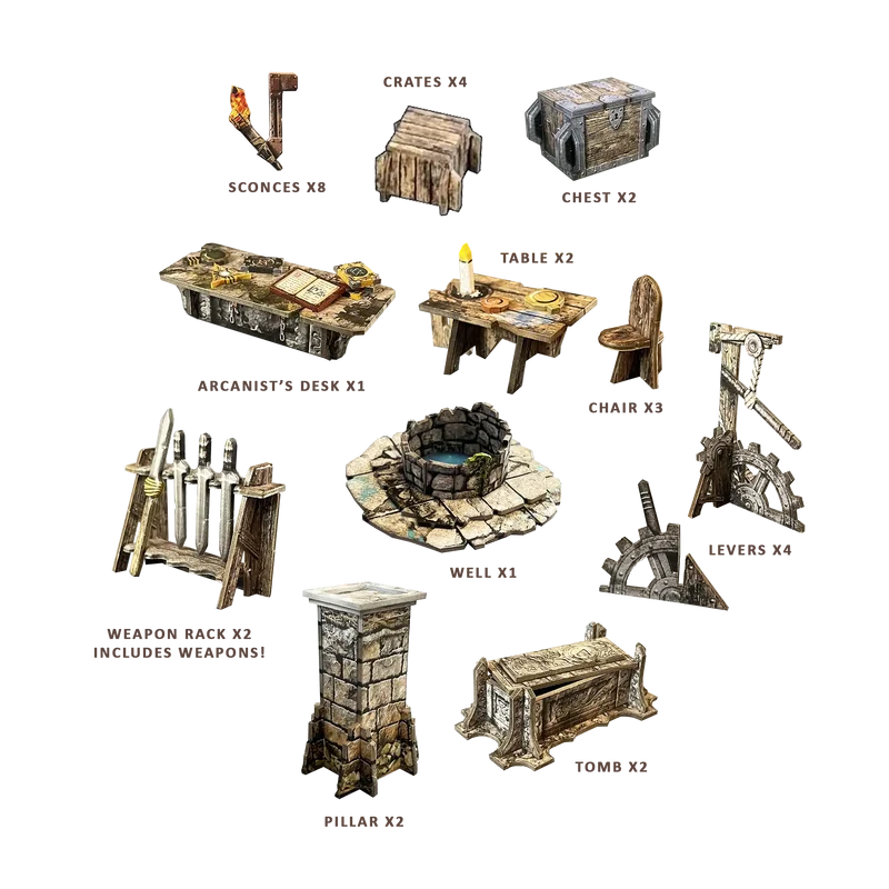 Fantasy Dungeon Terrain + Expansions