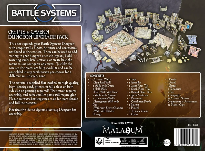Fantasy Dungeon Terrain + Expansions