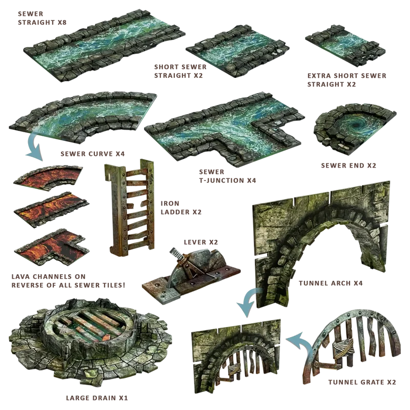 Fantasy Dungeon Terrain + Expansions