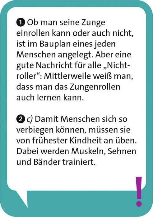 Pocket Quiz junior Unser Körper