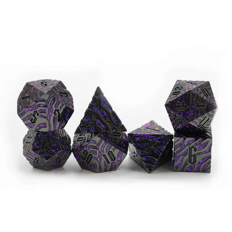 Ripple Radiance Black Purple