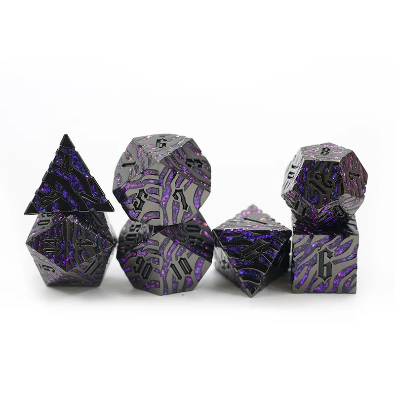 Ripple Radiance Black Purple