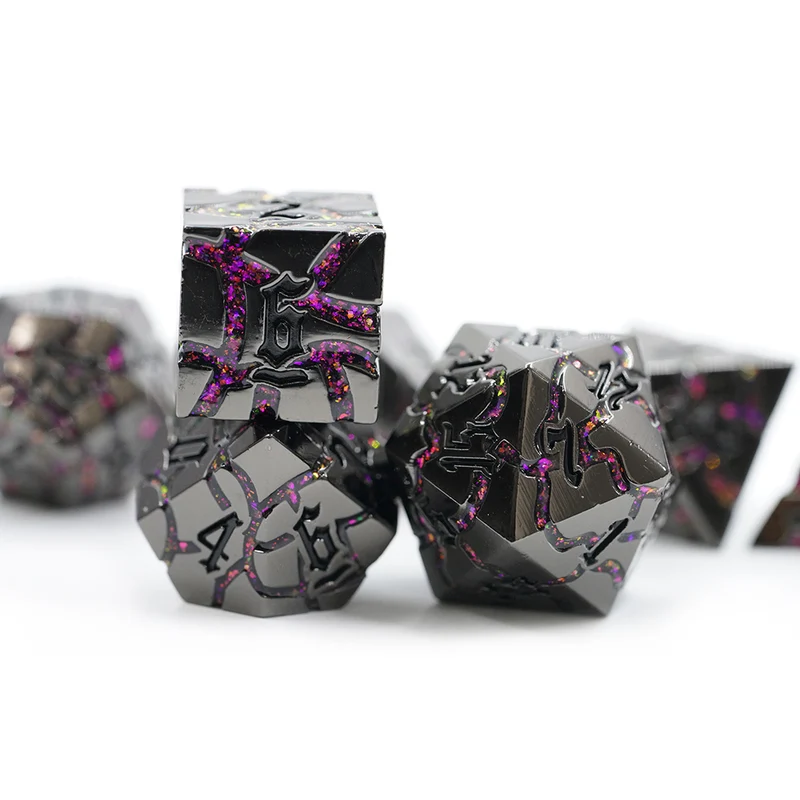 Arcane Veins Black Purple